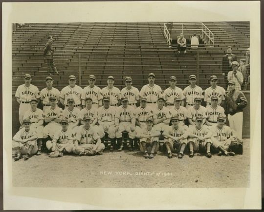 1942 Team Photos New York Giants